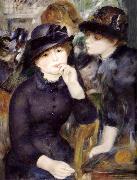 Pierre-Auguste Renoir Gril in the black oil